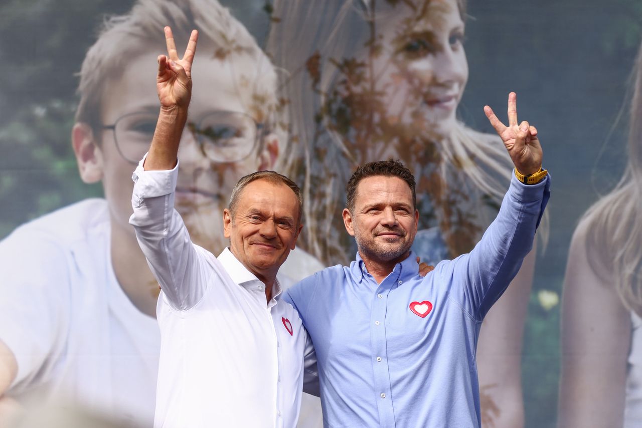 Donald Tusk, Rafał Trzaskowski