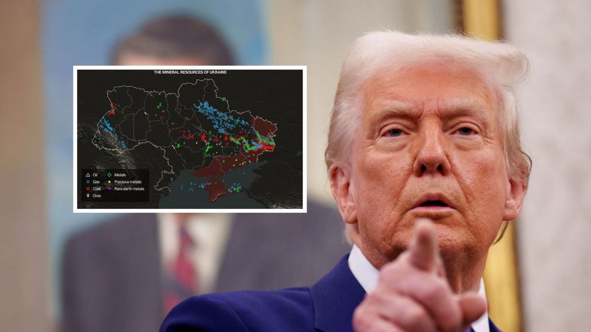 Trump chce ukraińskich zasobów. Większość zajmuje Rosja