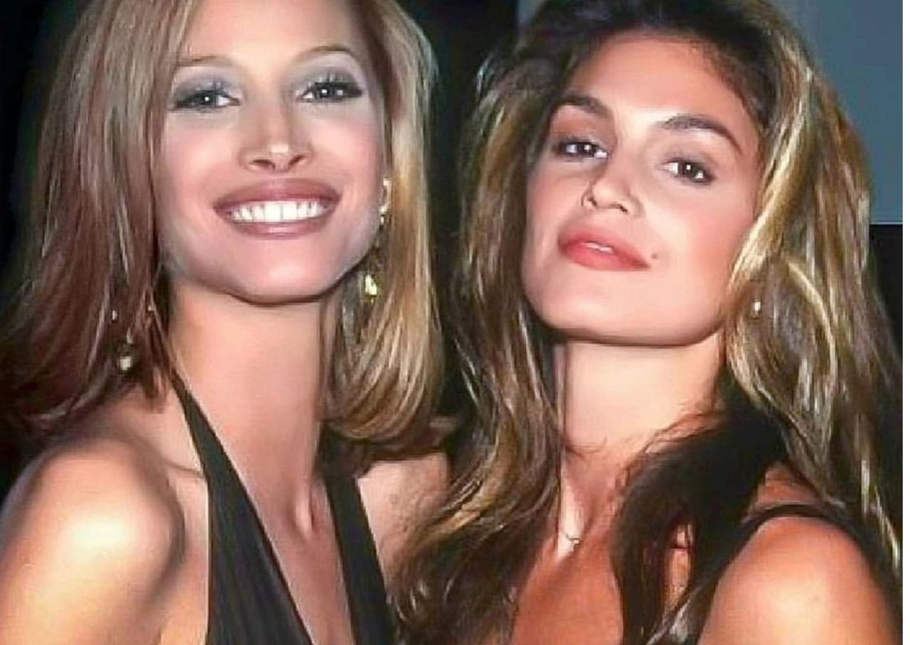 Christy Turlington i Cindy Crawford ogromną popularność zdobyły już w latach 90. ubiegłego wieku