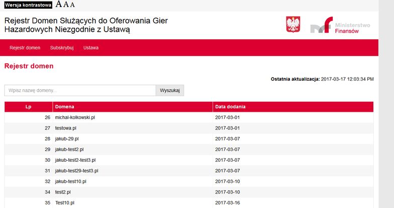 Serwisy bukmacherskie znikają. Rząd szykuje się do rejestru stron zakazanych