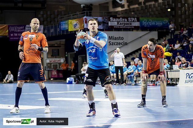 Gliński wszystkie swoje bramki w pierwszej połowie uzyskał z linii 7 metrów