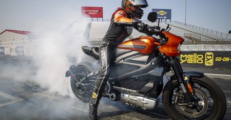 Harley-Davidson LiveWire ustanowił rekord dla motocykli elektrycznych na 1/4 mili