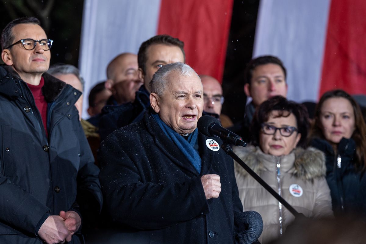 Mateusz Morawiecki chciałby zastąpić Jarosława Kaczyńskiego