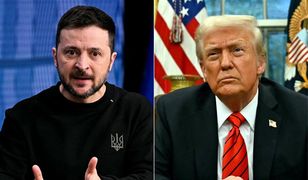 Zełenski rozmawiał z Trumpem. "Pogratulowałem sukcesu"