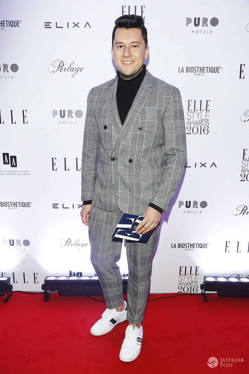 Łukasz Kędzior na imprezie Elle Style Awards 2016