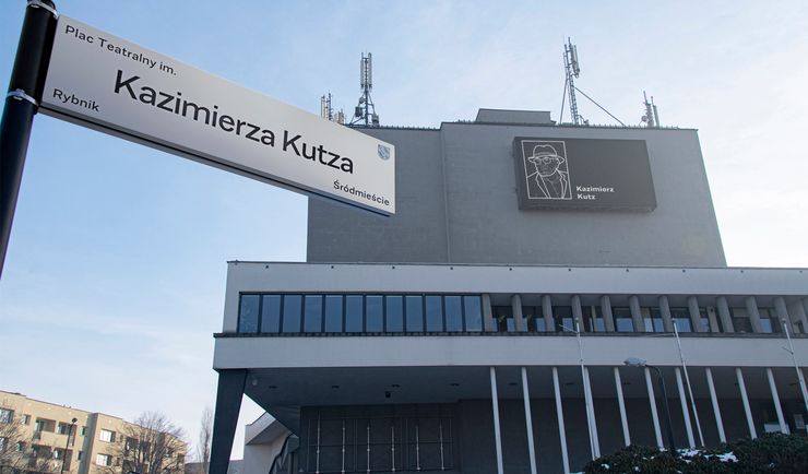 Rybnik. Pierwszy taki w Polsce. Kazimierz Kutz patronem Placu Teatralnego