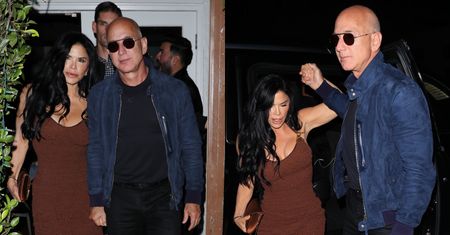 Miliarder Jeff Bezos i WYSTROJONA Lauren Sanchez "przyłapani" na randce. Ładna z nich para? (ZDJĘCIA)