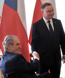 Konferencja Dudy i prezydenta Czech. Będą kroki prawne wobec Gazpromu