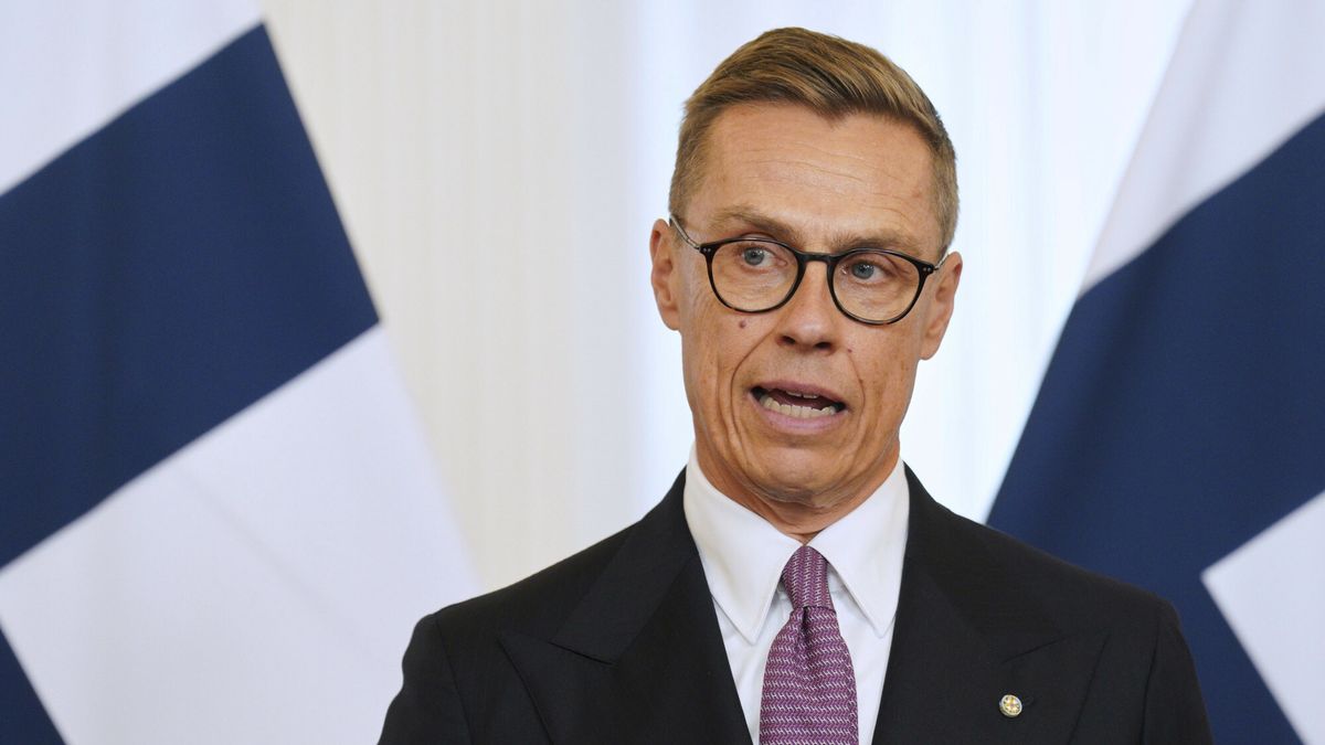 Temporary
Finland's President Alexander Stubb speaks to the media during a joint news conference with Latvia's President Edgars Rinkevics following their talks at the Riga Castle in Riga, Latvia, Tuesday, Sept. 16, 2025. (AP Photo/Roman Koksarov)
Roman Koksarov