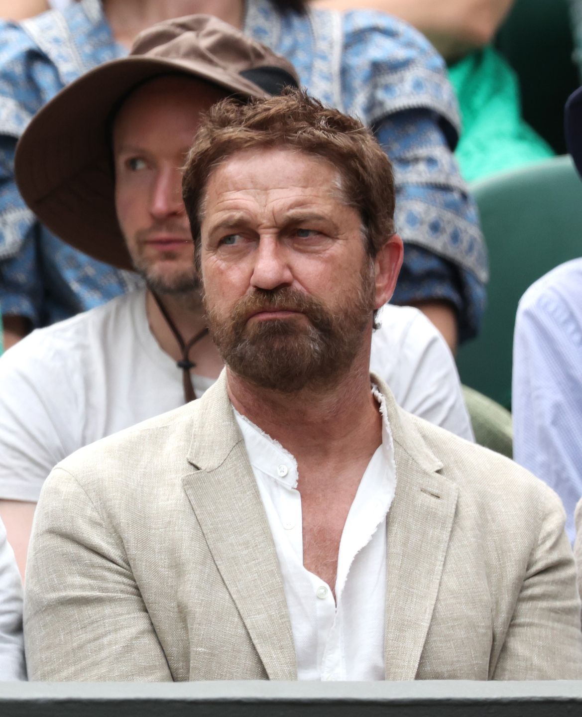 Gerard Butler wpadł na finał Wimbledonu 