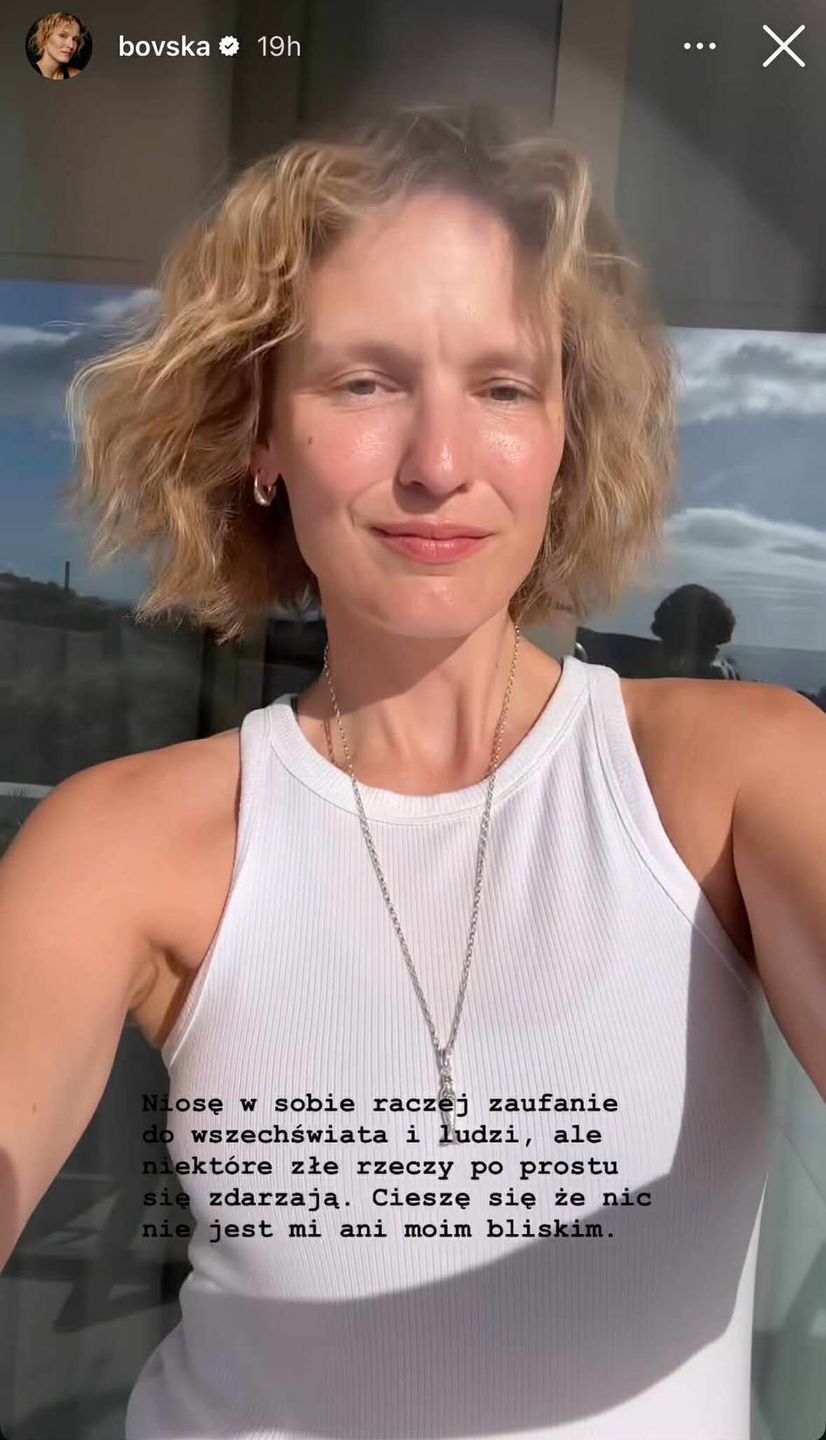 Bovska została okradziona na wakacjach