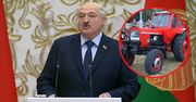 280 km/h traktorem. Łukaszenka "bryluje" przed dziennikarzami