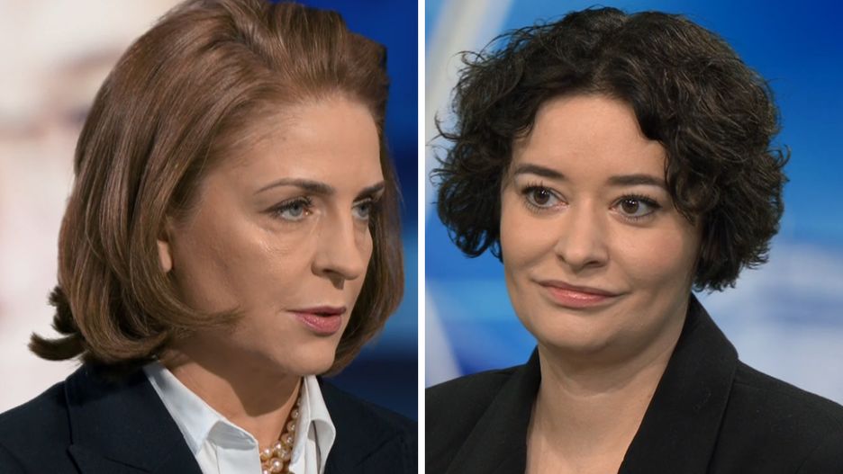 Joanna Mucha i Anna Maria Żukowska