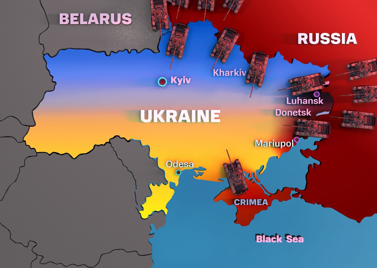 Ukraina pod zaborami jak Polska. Oto prawdziwy cel Putina