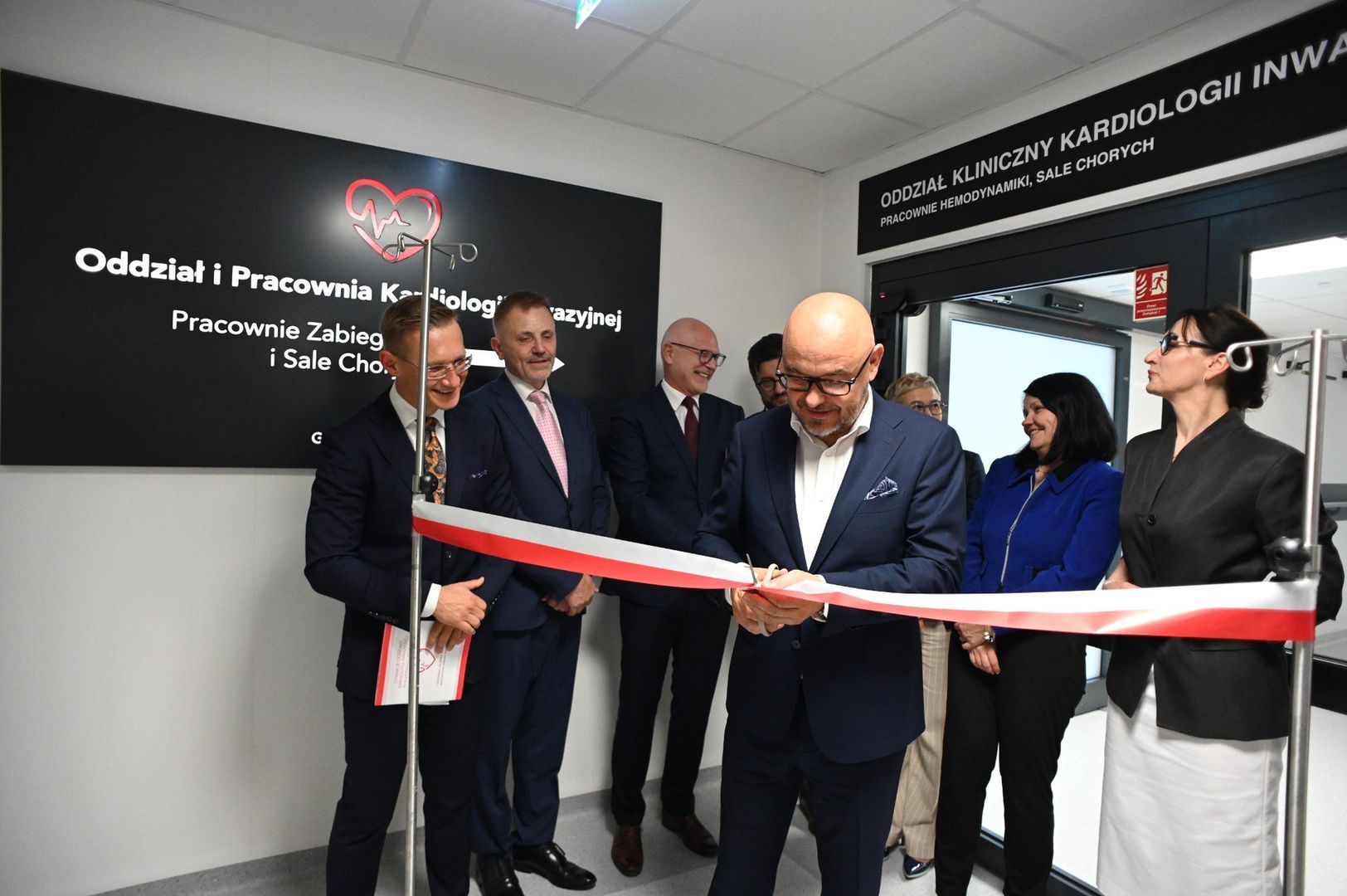 Otwarcie zmodernizowanego Oddziału Kardiologii Inwazyjnej w szpitalu na Banacha