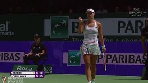 Kerber - Cibulkova: fantastyczne minięcie Niemki