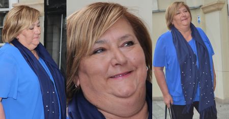 Swobodna Anna Komorowska idzie na premierę do Teatru Polskiego (ZDJĘCIA)