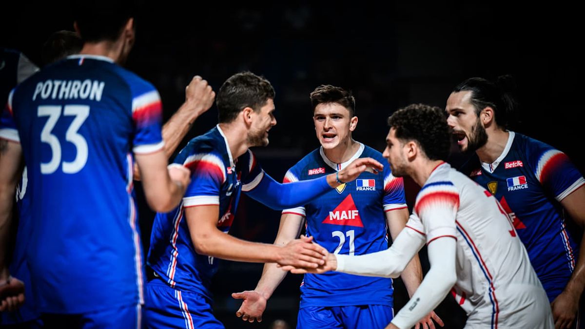 Materiały prasowe / VolleyballWorld / Reprezentacja Francji