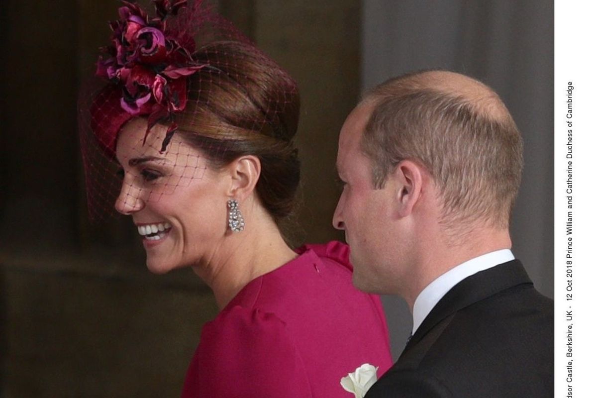 Czułe gesty Kate i Williama na ślubie księżniczki Eugenii. Ależ oni się kochają