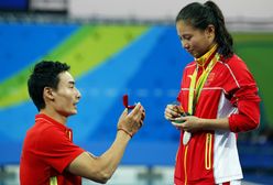 Chinka zdobyła srebrny medal na IO a chwilę później... oświadczył się jej kolega z kadry