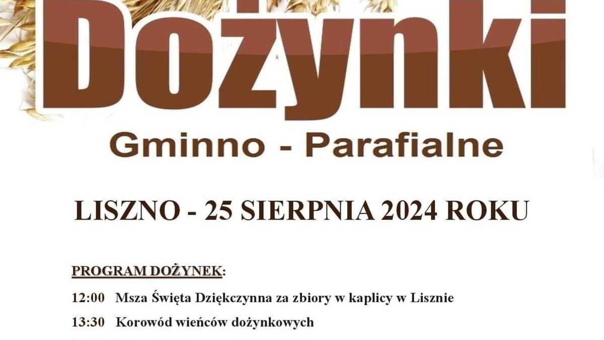 Dożynki w Lisznie 2024