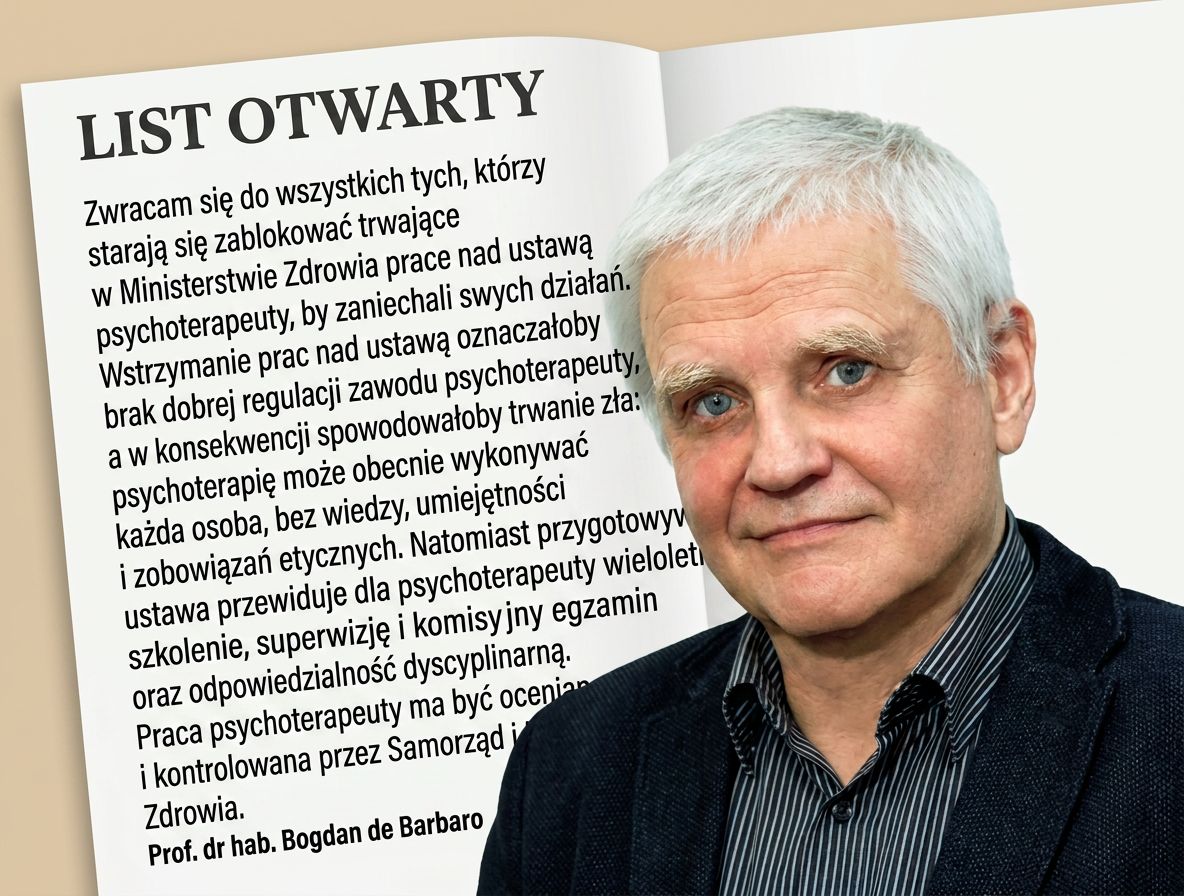 W sieci pojawił się list otwarty prof. Bogdana de Barbarao