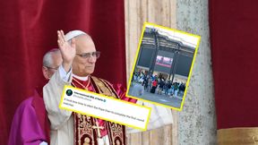 Gdy wybrali papieża, na kortach w Rzymie zapanowało poruszenie. I nagle taki wpis