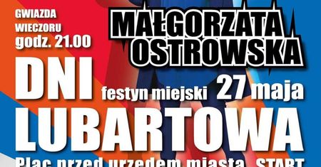 Dni Lubartowa 2023. Wystąpią: Szpilki i Małgorzata Ostrowska