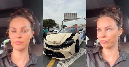 Małgorzata Tomaszewska miała WYPADEK w Dubaju: "Pan wjechał w nas, taki karambol"
