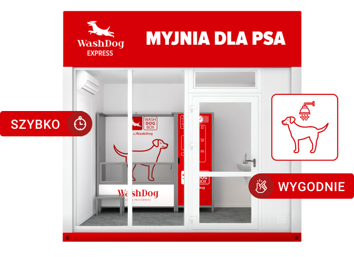 Wash Dog BOX- мийки самообслуговування для собак у Польщі