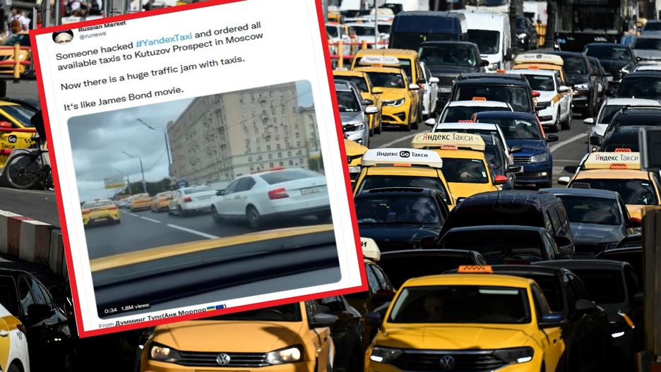 Gigantyczny korek w Moskwie