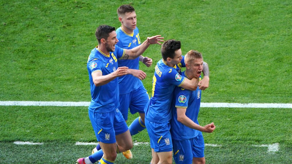 Zdjęcie okładkowe artykułu: Getty Images / Andrew Milligan/PA Images  / Na zdjęciu: Reprezentacja Ukrainy podczas Euro 2020