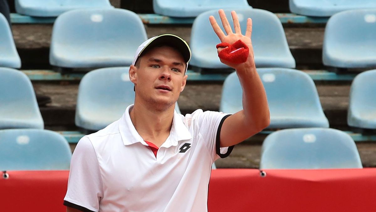 Materiały prasowe / Andrzej Szkocki / Pekao Szczecin Open / Na zdjęciu: Kamil Majchrzak