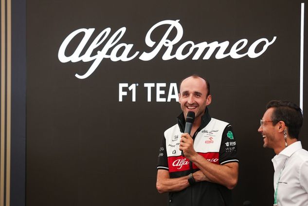 Kubica jest obecnie rezerwowym Alfy Romeo