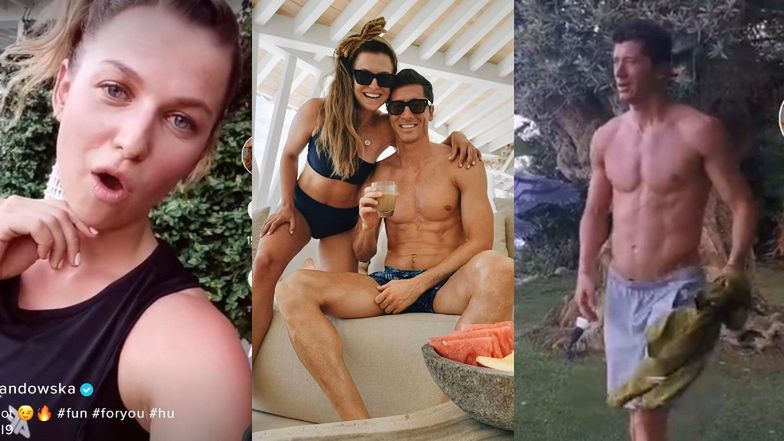 Anna Lewandowska chwali się muskulaturą męża