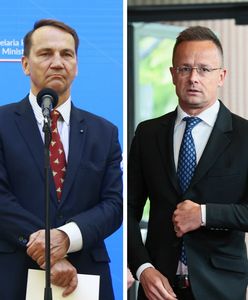 "Wypędzają odważnego Węgra". Sikorski zareagował na wpis Szijjarto