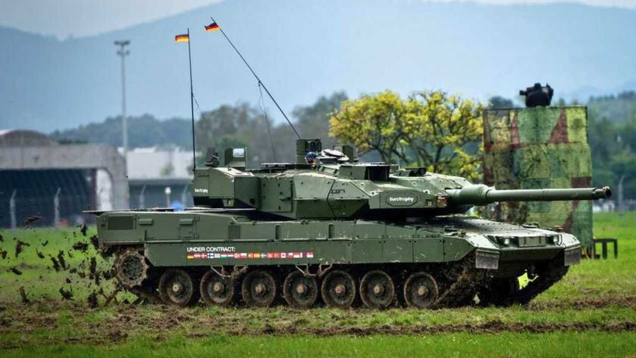 Niemiecki Leopard 2, zdjęcie ilustracyjne