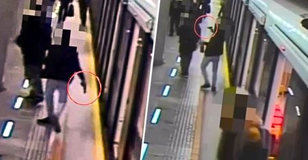 Nagle wyjął broń. Moment ataku w warszawskim metrze