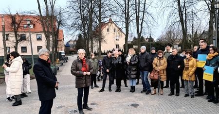 Chodzież solidarna z Ukrainą