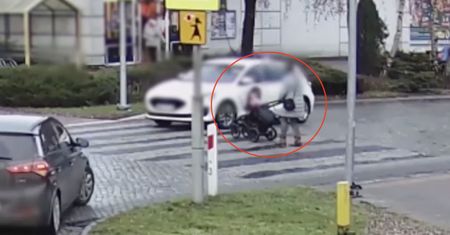 Policja opublikowała nagranie. Tak nie zachowuj się przed przejściem dla pieszych