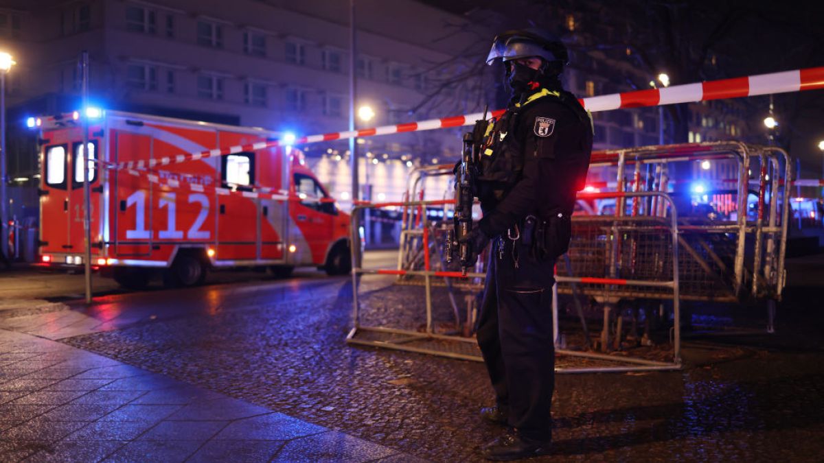 Atak nożownika w centrum Berlina