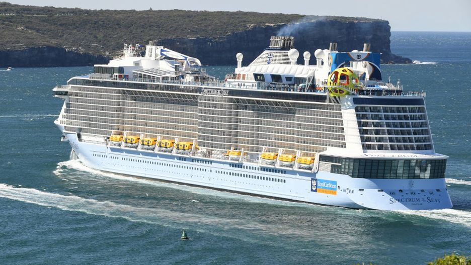 Jeden ze statków należących do armatora Royal Caribbean