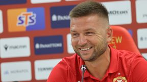 Trener Widzewa Łódź jak zwykle ze spokojem. "Po efektach nas poznacie"