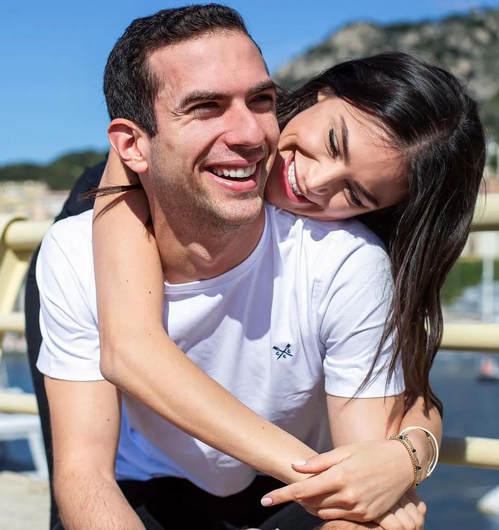 Sandra Dziwiszek i Nicholas Latifi