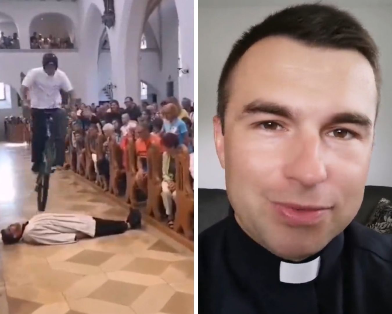 Ksiądz krótko podsumował co myśli o takich przedsięwzięciach w kościele