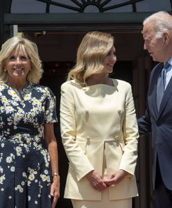 Zełenska była zdrowa na spotkaniu z Bidenem. Teraz powtórzy test