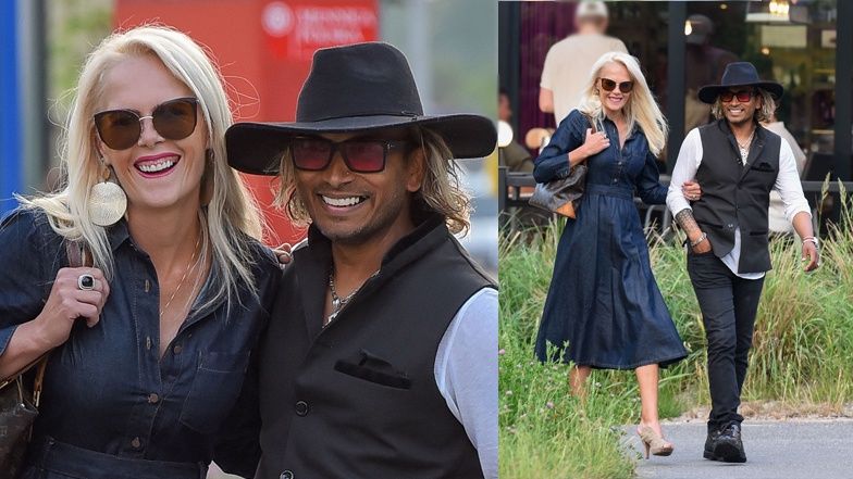 Iwona Burnat i Reggie Benjamin 