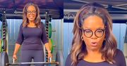 Wyszczuplona Oprah Winfrey świętuje 72. urodziny, podnosząc ciężary: "Zdecydowanie czuję się silniejsza". Szacun? (WIDEO)