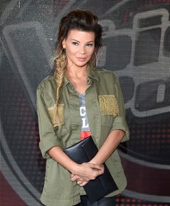 Skromna Edyta Górniak na konferencji 6. edycji "The Voice of Poland"
