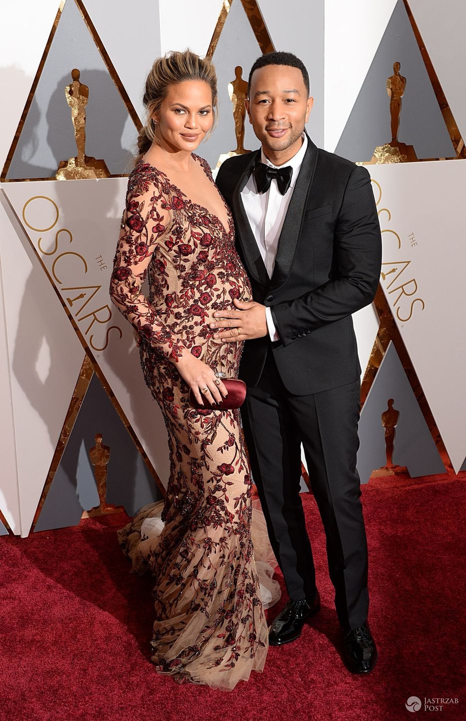John Legend i Chrissy Teigen- Oscars 2016